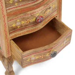 Ailey Handcrafted Boho Mango Wood 3 Drawer Nightstand Natural - Christopher Knight Home -Quality Furniture Store GUEST 007c4793 83ee 494e b631 fa0f2186af6c