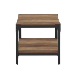 Set Of 2 Benny Urban Industrial Angle Iron Side Tables - Saracina Home -Quality Furniture Store GUEST 019b3316 5e4e 473f 8566 ecc9114f8c40