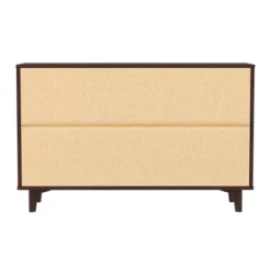Mid-Century Modern Groove Wood 6 Drawer Dresser - Saracina Home -Quality Furniture Store GUEST 0586598b e165 489f b65a 685c48e0b8bd