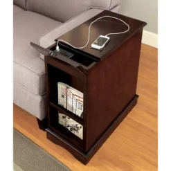 Gantzer 1 Drawer Side Table With USB Ports - HOMES: Inside + Out -Quality Furniture Store GUEST 080c4b50 59f1 4ed6 a387 06d88e477661