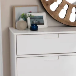 Mid-Century Modern Groove Wood 6 Drawer Dresser - Saracina Home -Quality Furniture Store GUEST 09189a25 a52f 4f7e 8d7c e7918ddf26d1