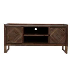 Glacerad Reclaimed Wood Media Console For TVs Upto 50" Brown - Aiden Lane -Quality Furniture Store GUEST 10577ca1 eece 4bb1 a643 602f18865675