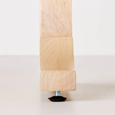 Pedestal Wood Console Table - Natural - Hearth & Hand™ With Magnolia 6 Pedestal Wood Console Table - Natural - Hearth & Hand™ With Magnolia - Image 4