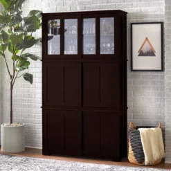 Pacific Stackable Sliding Glass Doors Cabinet - Buylateral -Quality Furniture Store GUEST 181f5299 3c5c 49e7 a22d a5f823fcb081