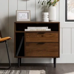 Rockwell Modern Storage Nightstand - Saracina Home -Quality Furniture Store GUEST 1f3fc2b2 ae5c 4ffa 8299 3f45a89116eb