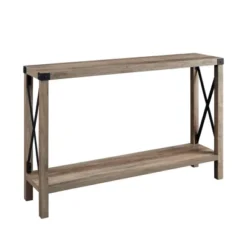 Sophie Rustic Industrial X Frame Entry Table - Saracina Home 27 Sophie Rustic Industrial X Frame Entry Table - Saracina Home -Quality Furniture Store GUEST 2292a929 879a 40c9 b1e6 a320c41470f7