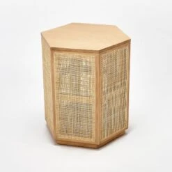 Lomita Rattan Accent Table Natural - Threshold™ Designed With Studio McGee -Quality Furniture Store GUEST 27815fad d8ad 4f13 8215 939a58baf0a2