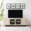 Vik Modern Boho 4 Door Herringbone TV Stand For TVs Up To 80" - Saracina Home -Quality Furniture Store GUEST 27d433c2 bf1b 4463 8b7a ce8423888525