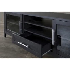 Espresso Finished 1 Drawer TV Stand For TVs Up To 70" Dark Brown - Baxton Studio -Quality Furniture Store GUEST 28cc8527 7a62 4250 970f 6db24e632481
