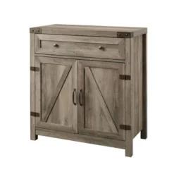 Clarabelle Rustic Farmhouse Barn Door Accent Cabinet - Saracina Home -Quality Furniture Store GUEST 2d8d5b55 e561 4227 a574 1572e2ec7530