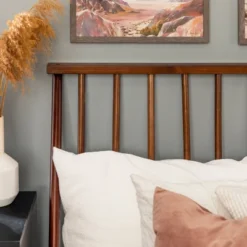 Boho Solid Wood Spindle Platform Bed - Saracina Home -Quality Furniture Store GUEST 2e030a6f 4f27 4e38 93bf c028f836cd37