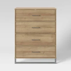 Mixed Material 4 Drawer Dresser - Room Essentials™ -Quality Furniture Store GUEST 316d418d 8f78 4949 8fcd 6421703ea1f3