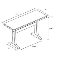 Pedestal Wood Console Table - Natural - Hearth & Hand™ With Magnolia 13 Pedestal Wood Console Table - Natural - Hearth & Hand™ With Magnolia -Quality Furniture Store GUEST 31a54363 58b5 41eb a744 699d14d31368