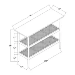 Wood & Cane Console Table - Hearth & Hand™ With Magnolia 18 Wood & Cane Console Table - Hearth & Hand™ With Magnolia -Quality Furniture Store GUEST 3227c679 bb9c 4409 85d4 8475b7a72706