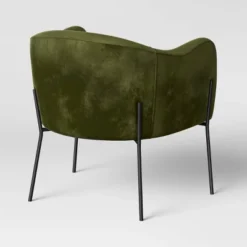 Gladden Rounded Back Anywhere Chair Dark Green - Threshold™ -Quality Furniture Store GUEST 3626b6f8 9117 453d ba49 abf970c92318