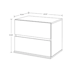 2 Drawer Modular Nightstand White - Room Essentials™ -Quality Furniture Store GUEST 3a4737e7 4084 4aa8 9faa fdad66f90a9c