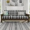 Jovie Gingham Rustic Sofa - HOMES: Inside + Out -Quality Furniture Store GUEST 3c63653f 0da2 4f03 9cb4 c5ee1bd8d5d3