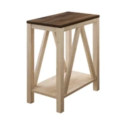 Taylen A Frame Farmhouse Open Storage Side Table - Saracina Home 16 Taylen A Frame Farmhouse Open Storage Side Table - Saracina Home -Quality Furniture Store GUEST 3df789ae 3a0b 4805 a0b3 5cbdbb3d034b