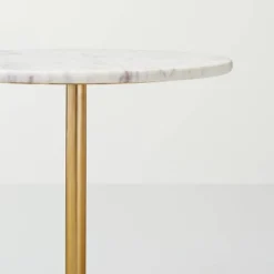 Marble Top Accent Side Table Brass/White - Hearth & Hand™ With Magnolia 9 Marble Top Accent Side Table Brass/White - Hearth & Hand™ With Magnolia -Quality Furniture Store GUEST 3e00fcf3 7209 4b47 b130 bc6360423e97