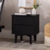 Mid-Century Modern Wood Nightstand - Saracina Home -Quality Furniture Store GUEST 43f2941c 7ce7 4e29 9a3a 3ea4e8b98e86