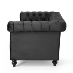 Brinkhaven Modern Glam Tufted Velvet Loveseat With Nailhead Trim - Christopher Knight Home -Quality Furniture Store GUEST 46ebb8a8 cefc 48b5 8052 51382232abce