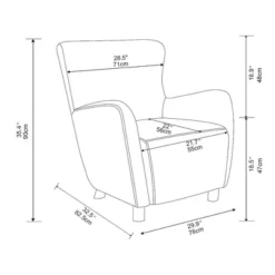 Kessler Wingback Faux Sherling Accent Chair Cream - Threshold™ Designed With Studio McGee -Quality Furniture Store GUEST 4c51f9cd e87e 4874 8672 f098ed2266be