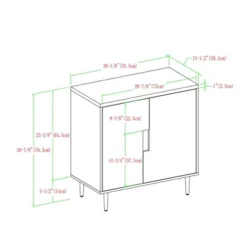 Modern Accent Cabinet With Color Pop Interior - Saracina Home 16 Modern Accent Cabinet With Color Pop Interior - Saracina Home -Quality Furniture Store GUEST 5086d616 ad3e 40ba bca2 a4861a7e7a12