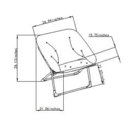 Folding Dish Kids’ Chair - Pillowfort™ -Quality Furniture Store GUEST 53cafdeb cd12 4604 8d7b b3a6678386a0