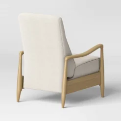 Dusk Mid-Century Wooden Arm Recliner - Threshold™ -Quality Furniture Store GUEST 55702441 300a 4057 98b7 7c66fcf823b0