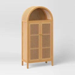 Woven Arched Wood Cabinet - Threshold™ 19 Woven Arched Wood Cabinet - Threshold™ -Quality Furniture Store GUEST 55ee5cc0 3aff 4967 be03 2e31c724f280