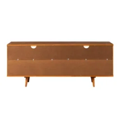 Cara Mid-Century Modern 3 Drawer TV Stand For TVs Up To 65" - Saracina Home -Quality Furniture Store GUEST 569fec80 8520 410e b83b 076c72440486