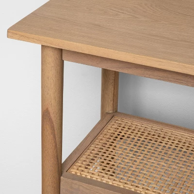 Wood & Cane Console Table - Hearth & Hand™ With Magnolia 5 Wood & Cane Console Table - Hearth & Hand™ With Magnolia - Image 3