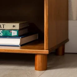 Set Of 2 Katie Transitional Tray Top 1 Drawer Solid Wood Nightstands Caramel - Saracina Home 14 Set Of 2 Katie Transitional Tray Top 1 Drawer Solid Wood Nightstands Caramel - Saracina Home -Quality Furniture Store GUEST 5f31facb f1d6 47eb 8183 c3bd65f1f462