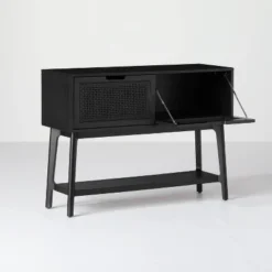 Wood & Cane Console Table With Pull-Down Drawers - Hearth & Hand™ With Magnolia 15 Wood & Cane Console Table With Pull-Down Drawers - Hearth & Hand™ With Magnolia -Quality Furniture Store GUEST 653613cb c525 4ce5 ad5e a4ee9dc6a2f8