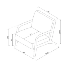 Esters Wood Armchair - Threshold™ -Quality Furniture Store GUEST 671b808a 0f51 4b1b 8bb1 34be7d271a3c