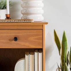 Stiva Classic Mid-Century Modern 1 Drawer Nightstand - Saracina Home -Quality Furniture Store GUEST 69f016e9 bca8 4167 8409 ddd6f8ee76e2