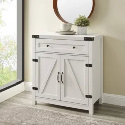 Clarabelle Rustic Farmhouse Barn Door Accent Cabinet - Saracina Home -Quality Furniture Store GUEST 6c103768 a54e 40a3 9506 75e3ec77e2f5