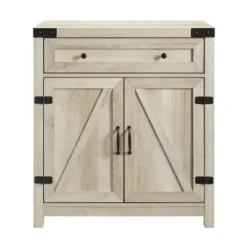 Clarabelle Rustic Farmhouse Barn Door Accent Cabinet - Saracina Home -Quality Furniture Store GUEST 713ae4d0 858a 4fc3 8b2d 6512862d084e