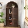Woven Arched Wood Cabinet - Threshold™ -Quality Furniture Store GUEST 73a55bd1 6a6c 4c44 84d9 6effff9a7fc1