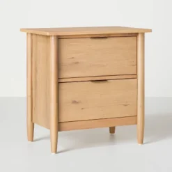 2-Drawer Wood Nightstand - Hearth & Hand™ With Magnolia 18 2-Drawer Wood Nightstand - Hearth & Hand™ With Magnolia -Quality Furniture Store GUEST 7813b1a6 6873 41ca b140 736925a181e7