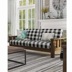 Jovie Gingham Rustic Sofa - HOMES: Inside + Out -Quality Furniture Store GUEST 7f82f1e6 5ee6 49ab a034 ce2d29133308
