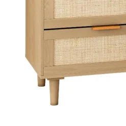 43.31" 6-Drawer Rattan Dresser For Living Room And Bedroom - ModernLuxe -Quality Furniture Store GUEST 8c3dc10d 8e1a 467c 9771 770871223316