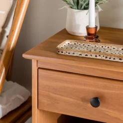 Stiva Classic Mid-Century Modern 1 Drawer Nightstand - Saracina Home -Quality Furniture Store GUEST 9c39c678 b1e2 401c 9dfd 10c2f36aa229