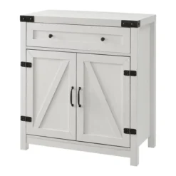 Clarabelle Rustic Farmhouse Barn Door Accent Cabinet - Saracina Home -Quality Furniture Store GUEST a1139512 2573 4c30 9eb1 fddd79f160e2