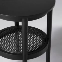 Wood & Cane Round Accent Side Table - Hearth & Hand™ With Magnolia 16 Wood & Cane Round Accent Side Table - Hearth & Hand™ With Magnolia -Quality Furniture Store GUEST a287ad8b 1eca 4b89 bea4 098554898f62