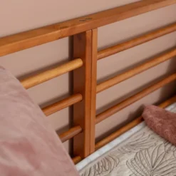 Mid Century Modern Solid Wood Spindle Daybed - Saracina Home -Quality Furniture Store GUEST af1c9108 875a 4c52 90d1 f1c92de79242