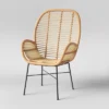Lily Rattan Armchair With Metal Legs - Assembly Required - Opalhouse™ -Quality Furniture Store GUEST afbf21b8 b34d 49d3 8cec e60254d7c3d4