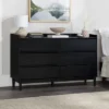 Mid-Century Modern Solid Wood 6 Drawer Double Dresser - Saracina Home 1 Mid-Century Modern Solid Wood 6 Drawer Double Dresser - Saracina Home -Quality Furniture Store GUEST b011dc46 dec9 4b6d b0d9 f3d33b96dc2a