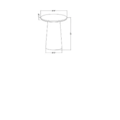 Round Wood Pedestal Accent Side Table - Hearth & Hand™ With Magnolia -Quality Furniture Store GUEST b05a0561 ea08 4ba3 ba1f ecf3a82aed37