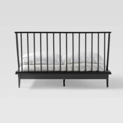 Boho Solid Wood Spindle Platform Bed - Saracina Home -Quality Furniture Store GUEST b8d271bd 790c 4a0d a2b2 01db1fc34a9d